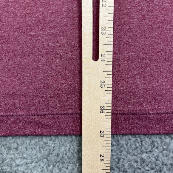 Untuckit T Shirt Mend Medium Light Red Performance Athletic Comfort Tee - Picture 14 of 16